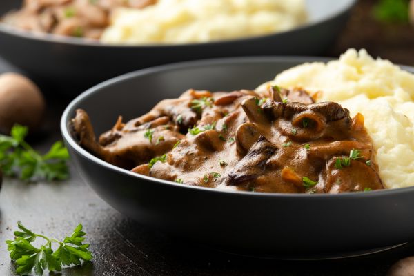 vegan mushroom bourguignon recipe