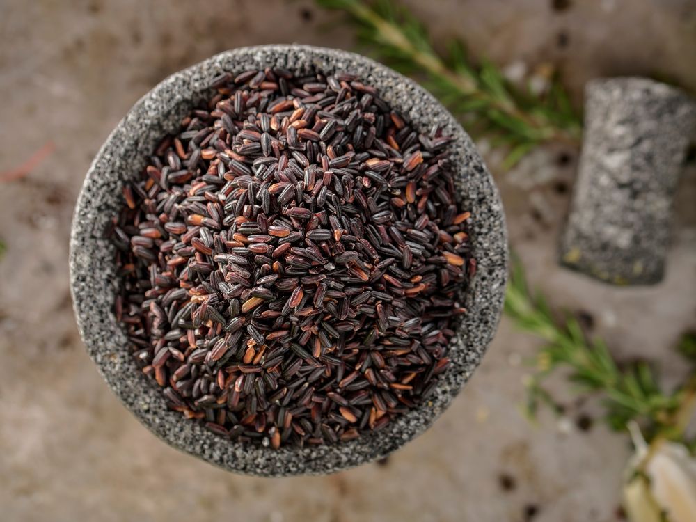black rice for salad