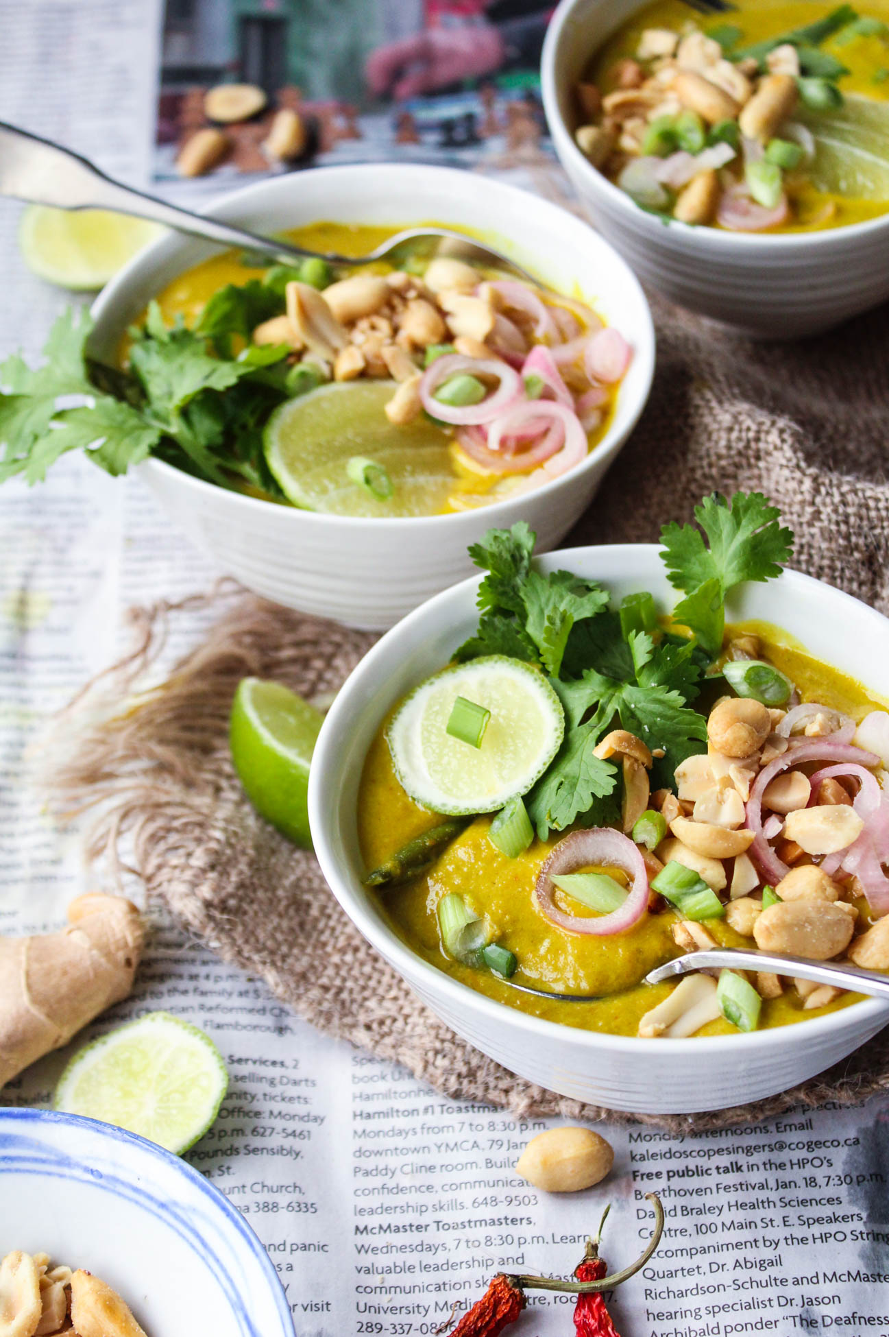 Vegan Thai Peanut Curry {Massaman}