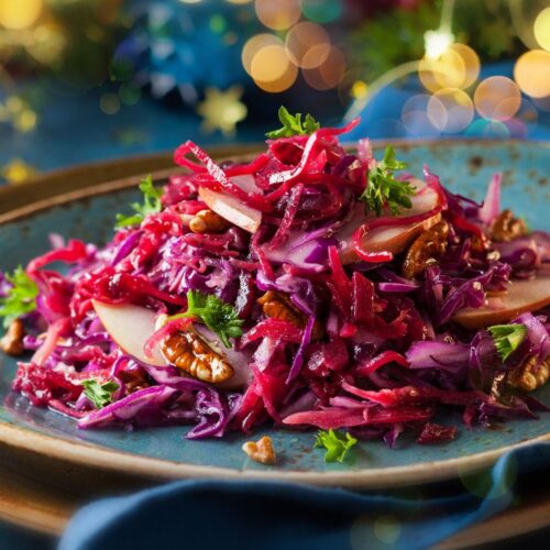 black rice salad