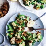 Broccoli Caesar with Smoky Tempeh Bits From The First Mess Cookbook