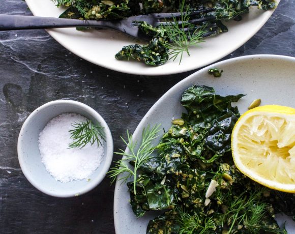 Herby Kale Salad | Earth & Oven