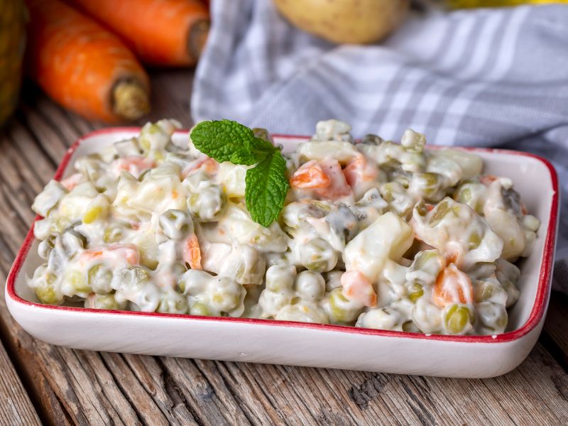 Czech potato salad recipe