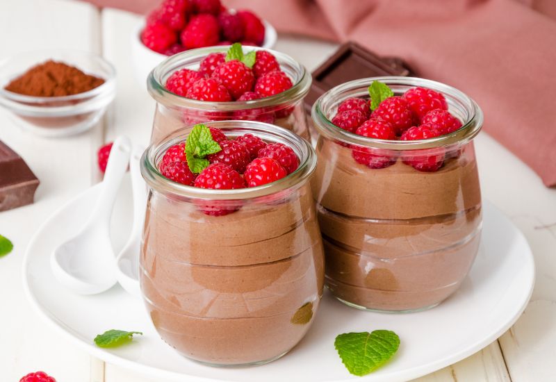 cottage cheese chocolate mousse recipe image