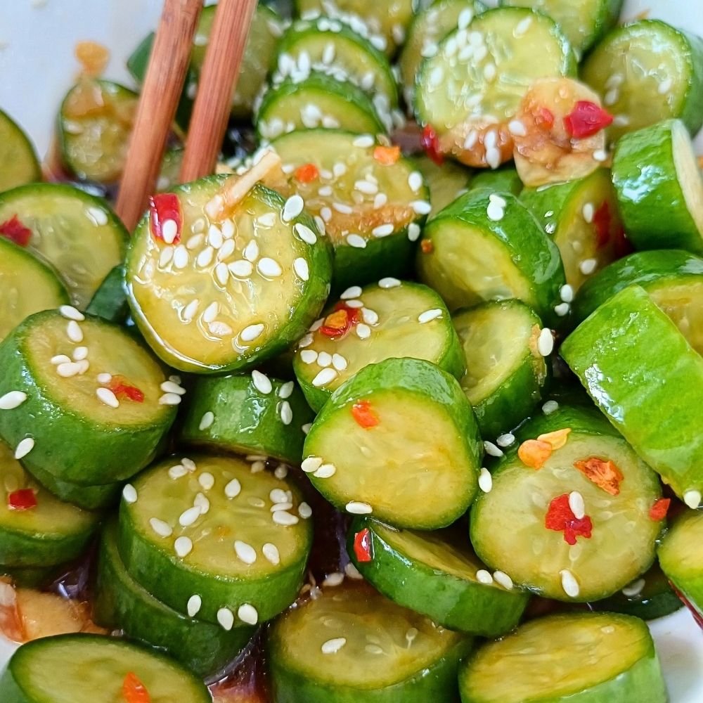 Asian cucumber salad