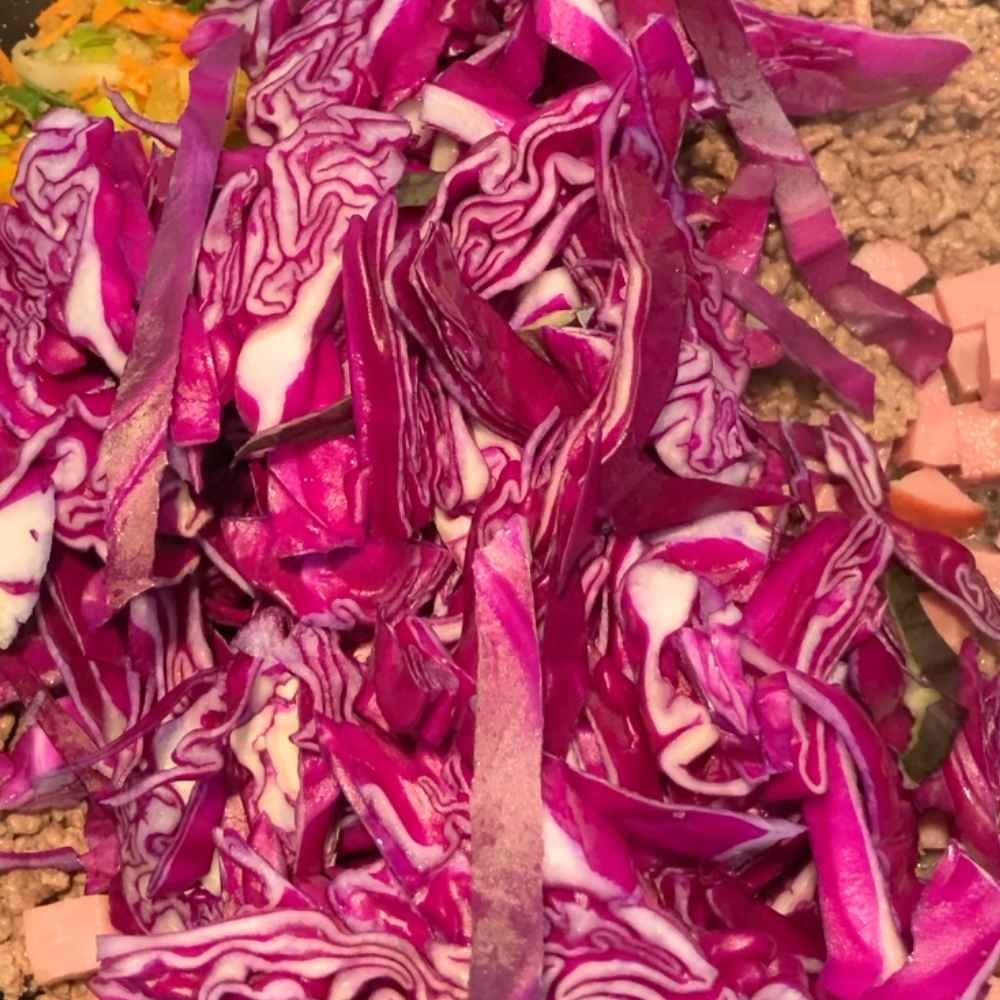 Adding cabbage to cabbage casserole
