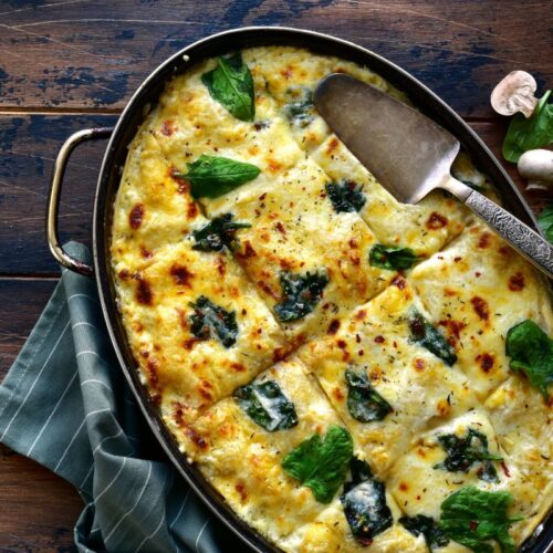 Keto Chicken Mushroom Casserole