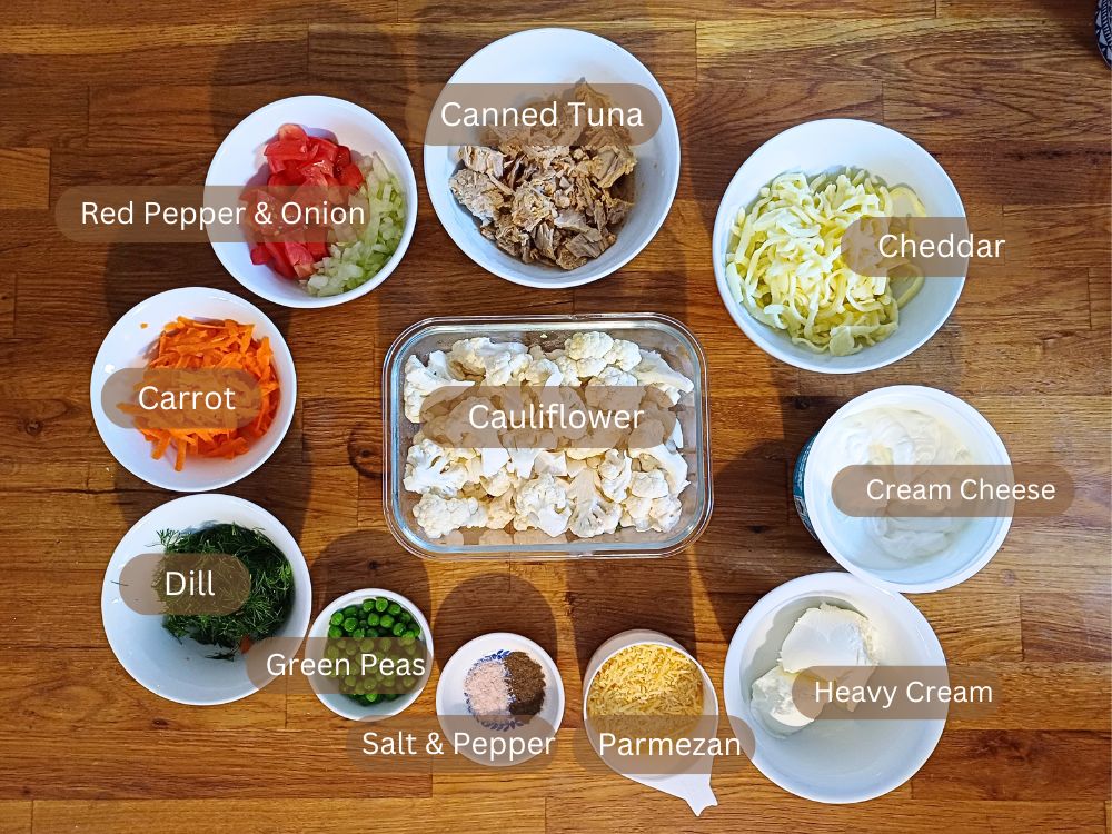 keto tuna casserole ingredients