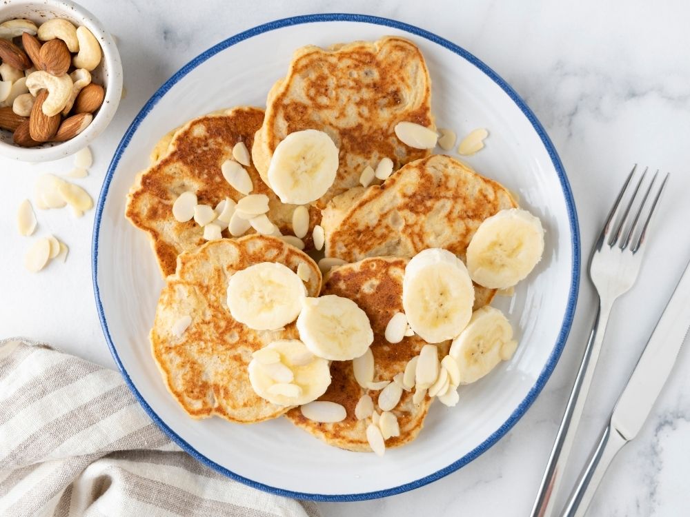 banana cottage cheese pancakes recipe