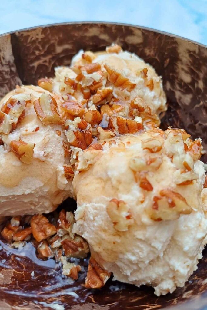 Maple walnut protein Ninja creami ice cream