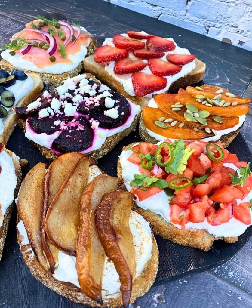 cottage cheese on toast